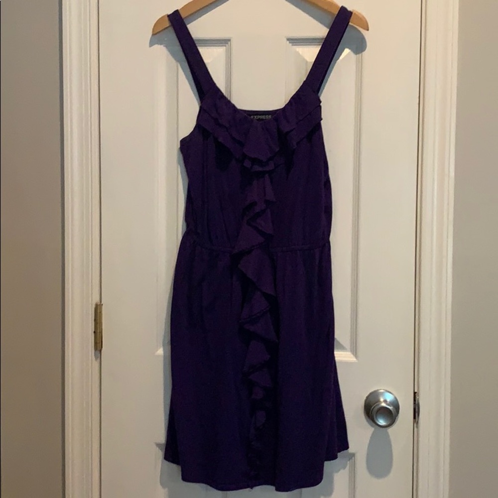 Purple express dress
